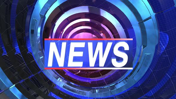 News Studio Background Loop 4k A, Motion Graphics | VideoHive