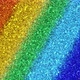Rainbow Background With Glittering Particles - VideoHive Item for Sale