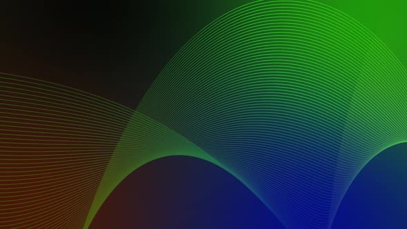 Colorful Gradient Geometric Line Animation alt