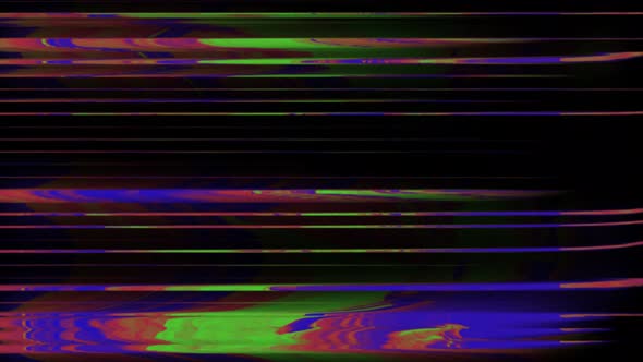 Color Glitch or Analog Distortion Noise Overlay by slavamishura | VideoHive