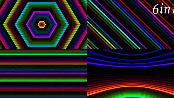 Color Feedback - VJ Loop Pack (6in1) alt