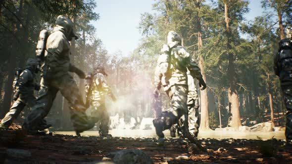 Stalkers Fleeing a Pandemic in The Forest alt