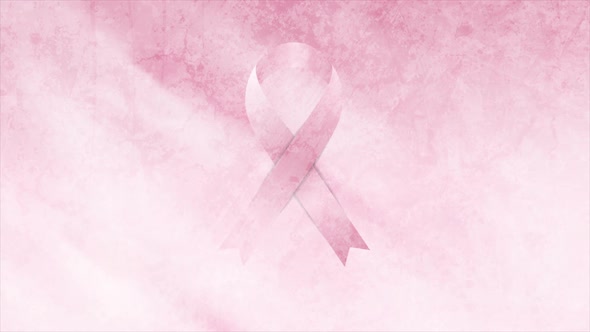 Grunge Breast Cancer Awareness Month