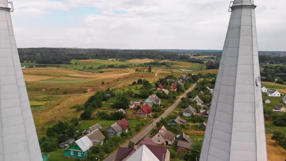 Church in Town Slobodka Braslav  alt