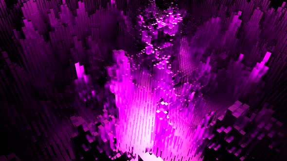 Bright Purple Abstraction alt