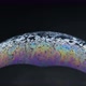 Soap bubbles isolated on black background. Abstract soap bubbles with colorful reflections. - VideoHive Item for Sale