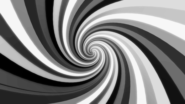Black and White Gradient Swirl - Loop abstract noir background, Motion ...