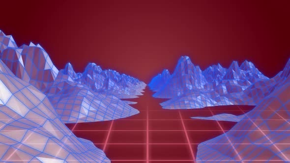 Animation of 3d topographic map alt