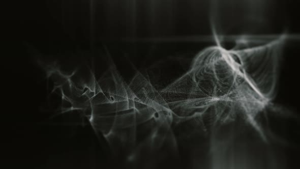 Abstract Defocused Flowing Particles Background 05