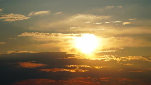 Cinematic Sunset Clouds alt