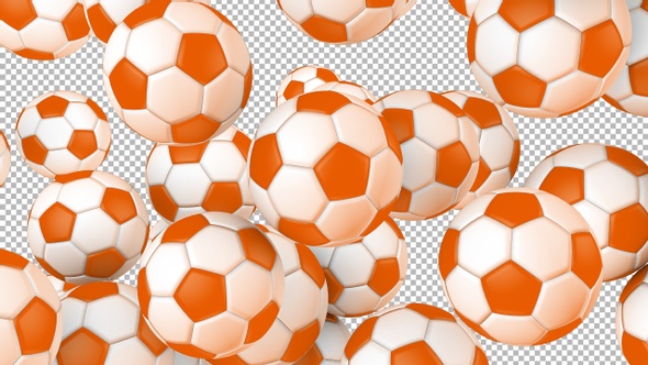 Soccer Ball Transition Ver 2 – Orange