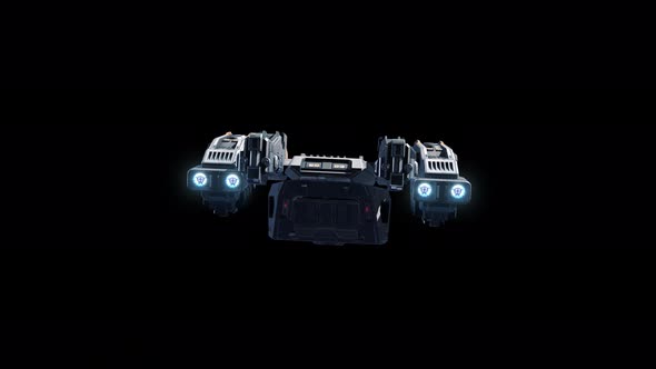 Dropship Taking Off alt