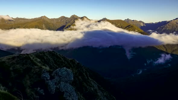Southern Alps timelapse Haast Pass alt
