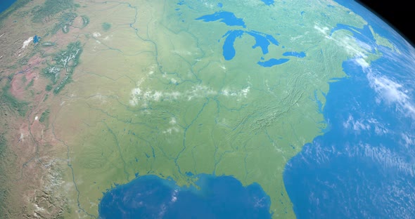 Mississippi River in Planet Earth alt