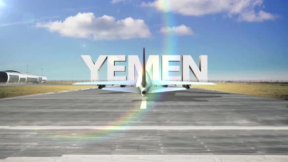 Commercial Airplane Landing Country   Yemen