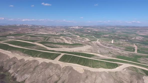 Land Development and Urban City Planning in New Suburban Complex with Developing Infrastructure alt