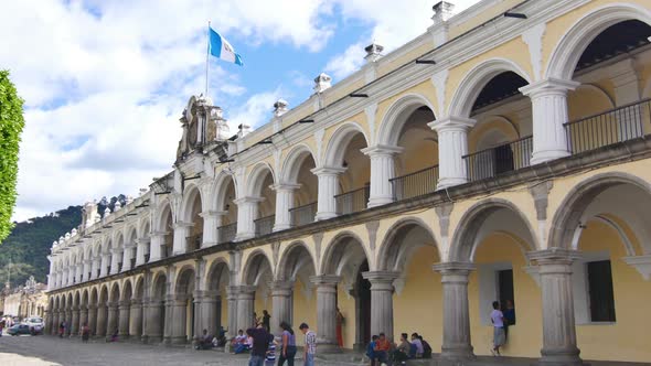 Antigua Guatemala Square Plaza