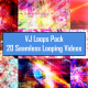 Trippy Psychedelic Slow Motion Textures VJ Loop Pack 4K - 20 Loops