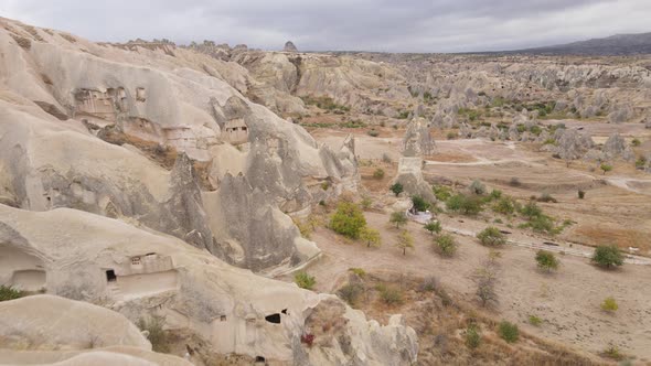 Aerial View Cappadocia Landscape alt