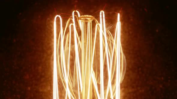 Incandescent Bulb Tungsten Close-Up alt