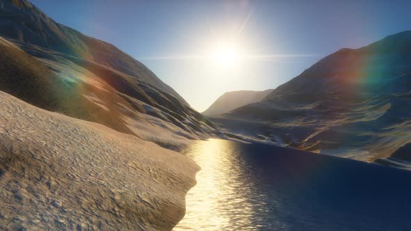 Space Background - Rocky Exoplanet alt