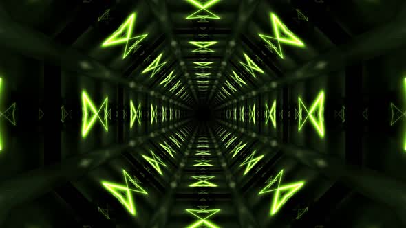 Green Tunnel Background Loop