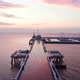 Empty Pier During Sunset - VideoHive Item for Sale