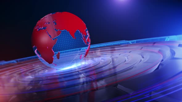 3D World News Background Looped A3 alt
