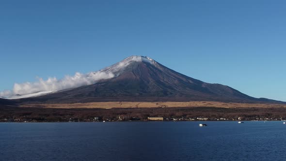 Skyline Aerial view in Mt. Fuji alt