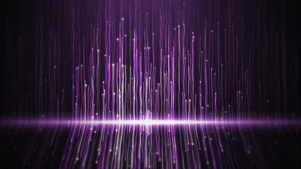 Shake Particales Up Loop Purple