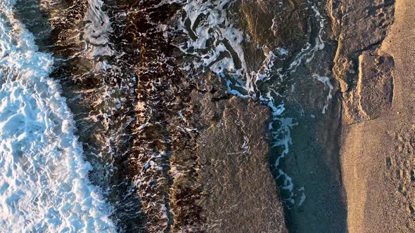 Beach Aerial View Turkey 4 K alt