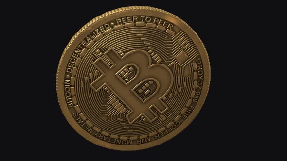 Bitcoin - Transition - V - Alpha Channel