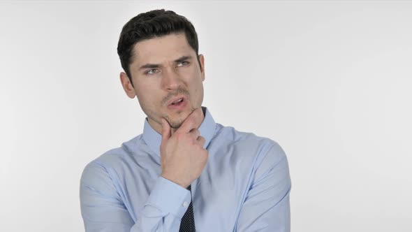 Businessman Thinking New Plan alt