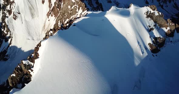 People on the Top of a Snowy Mountain alt