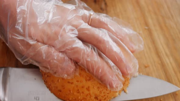 Cinematographic Mayonaisse Flag | Huge Green Tomato BLT Burger Easy Recipe alt