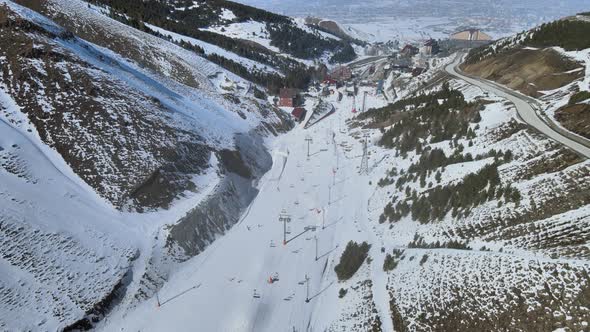 ERZURUM winter season ski resort alt