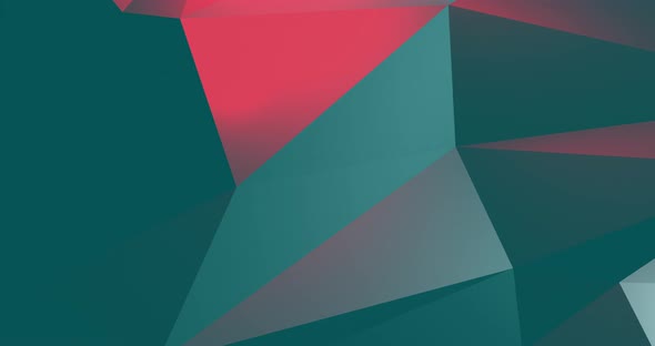 Abstract Low Poly Color Background