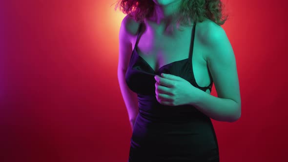 Anniversary Present Holiday Gift Woman Neon Light alt