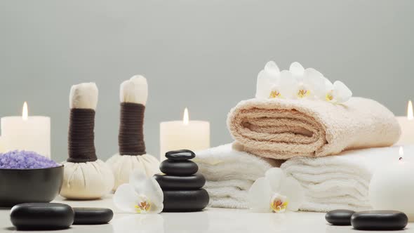 Spa background. Massage, oriental therapy, wellbeing and meditation concept. alt