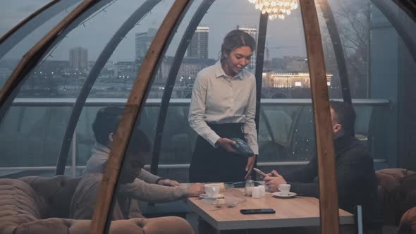 Paying Bill at Restaurant alt