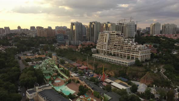 Aquapark on the Arcadia promenade in Odesa alt
