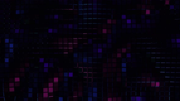 4K Loop Abstract Moving Neon Waving Background alt