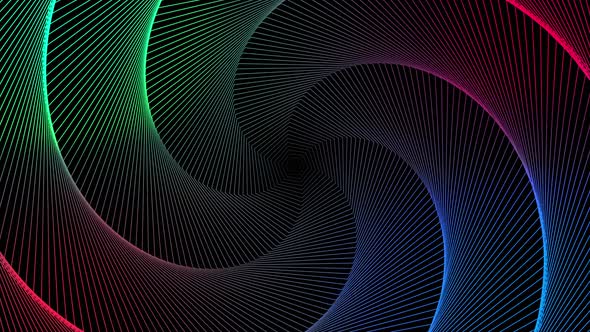 Radio Wave Background 4K, Motion Graphics | VideoHive