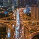 Shanghai, China | Long shot on the Nine Dragon Pillar at Night - VideoHive Item for Sale