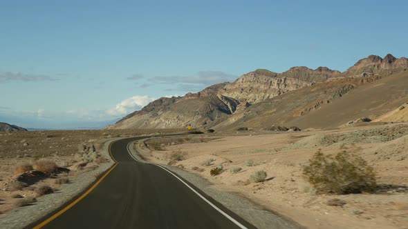 Road Trip to Death Valley Artists Palette Drive California USA