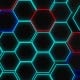 Neon Hexagons Widescreen - VideoHive Item for Sale