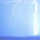 Lightning strikes in night city - VideoHive Item for Sale