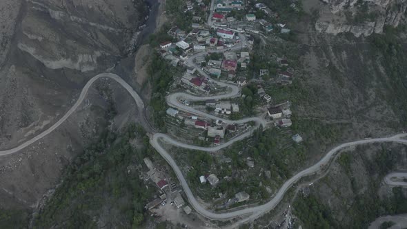 Incredible Serpentine in the Mountains