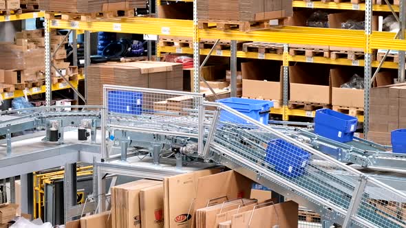 Packaging and logistics, automated logistics management systems alt