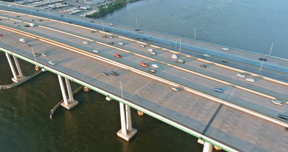 Aerial Panoramic View on the Governor Alfred E alt